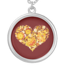 Soleil de Saint-Valentin - Colliers Personnalisés