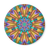 Soleil décoratif d'aimant de mandala