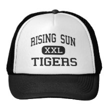Soleil Levant - tigres - haut - le Maryland est du Casquette De Camionneur