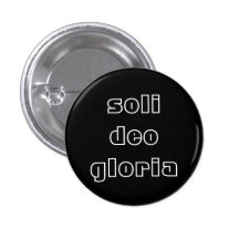 Soli Deo Gloria Speldbuttons