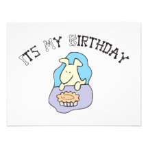 Son mon anniversaire de chien d'anniversaire invitation