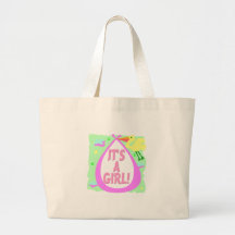 Son une fille ! (Cigogne) Sac