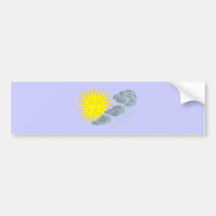 Sonne Wolken Regen sun clouds rain Autosticker