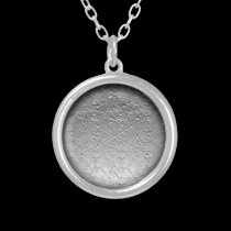 soulagement de bas unicursale de hexagram colliers