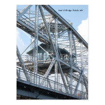 Soulevez Bridge2, pont d'ascenseur d'Ariel Duluth, Cartes Postales