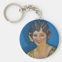 Sourire glorieux porte-clef