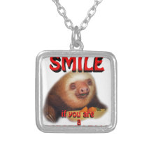 sourire si vous êtes végétariens colliers