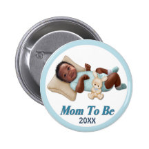 Sourires de bonbon - maman à être pin's