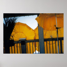Sous le parapluie Sun Poster