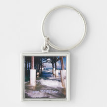 Sous le pilier Keychain personnalisé Porte-clefs