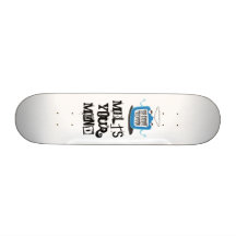 Sous plate-forme de patin de culture skateboards customisés