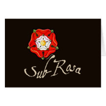 Sous Rosa Carte De Vœux