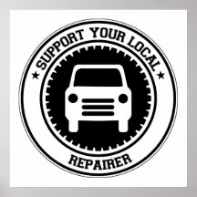 Soutenez votre réparateur local posters