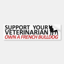 Soutenez votre vétérinaire possèdent un adhésif po autocollant pour voiture