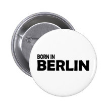 soutenu à Berlin Badge Avec Épingle