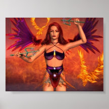 Soutenu du feu posters