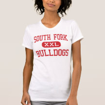 South Fork - bouledogues - haut - Stuart la Florid T-shirts