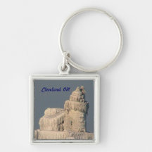 Souvenir Keychain de phare congelé parOH de Clevel Porte-clefs
