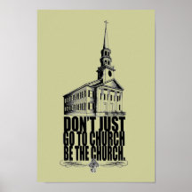 SOYEZ l'affiche d'église