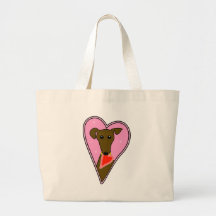 Soyez mon Valentine Sacs De Toile