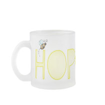 Soyez plein d'espoir - un mot positif tasse