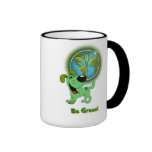 Soyez vert ! (Feuille) Tasse