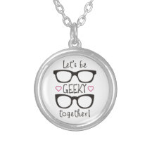 Soyons Geeky ensemble Collier Personnalisé