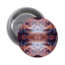 Space Moth I Pinback Buttons