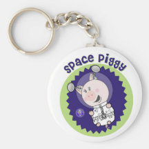 Space_Piggy Porte-clef