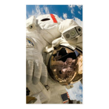 Spacewalk de vendeur de piliers carte de visite