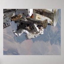 Spacewalk et ISS (STS-115) Posters