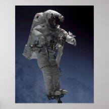 Spacewalk (STS-110) Affiche