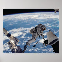 Spacewalk (STS-112) Affiche