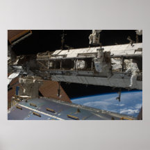 Spacewalk (STS-119) Poster