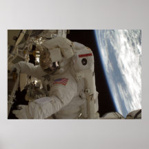 Spacewalk (STS-119) Posters