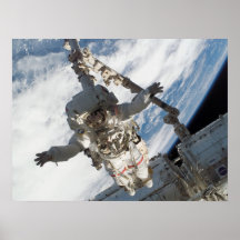 Spacewalk (STS-123) Affiches
