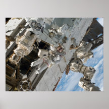 Spacewalk (STS-123) Posters