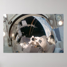Spacewalk (STS-124) Affiche