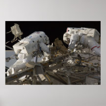 Spacewalk (sts-127) afdruk