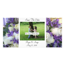 Sparen de Datum PhotoCard Gepersonaliseerde Fotokaarten