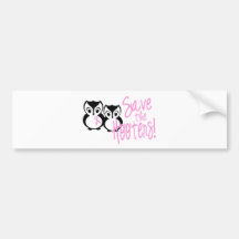 Sparen de Sirenes Bumpersticker