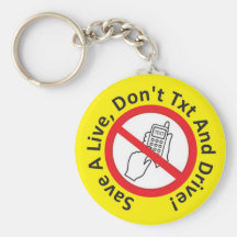 Sparen Levend, niet txt en Aandrijving Keychain Sleutel Hanger