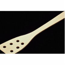 Spatule en bois de cuisson photo en découpe