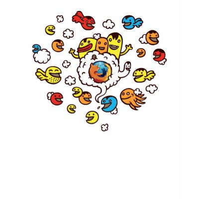 "Speakercloud" par Zeptonn T-shirt par mozilla