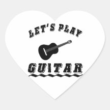 Speel Gitaar Stickers