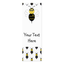 SpellingBee gaffent le signet d'abeille Cartes De Visite Professionnelles