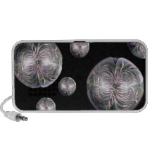 Sphères de fleur de fractale haut-parleur iPod
