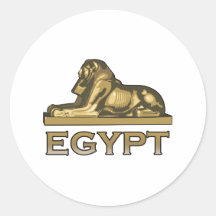 Sphinx de l'Egypte Autocollants