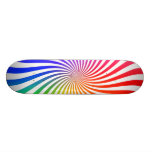 Spirale d'arc-en-ciel : Art de vecteur : Planche à