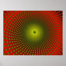 Spirale d'hippocampe (copie) affiche